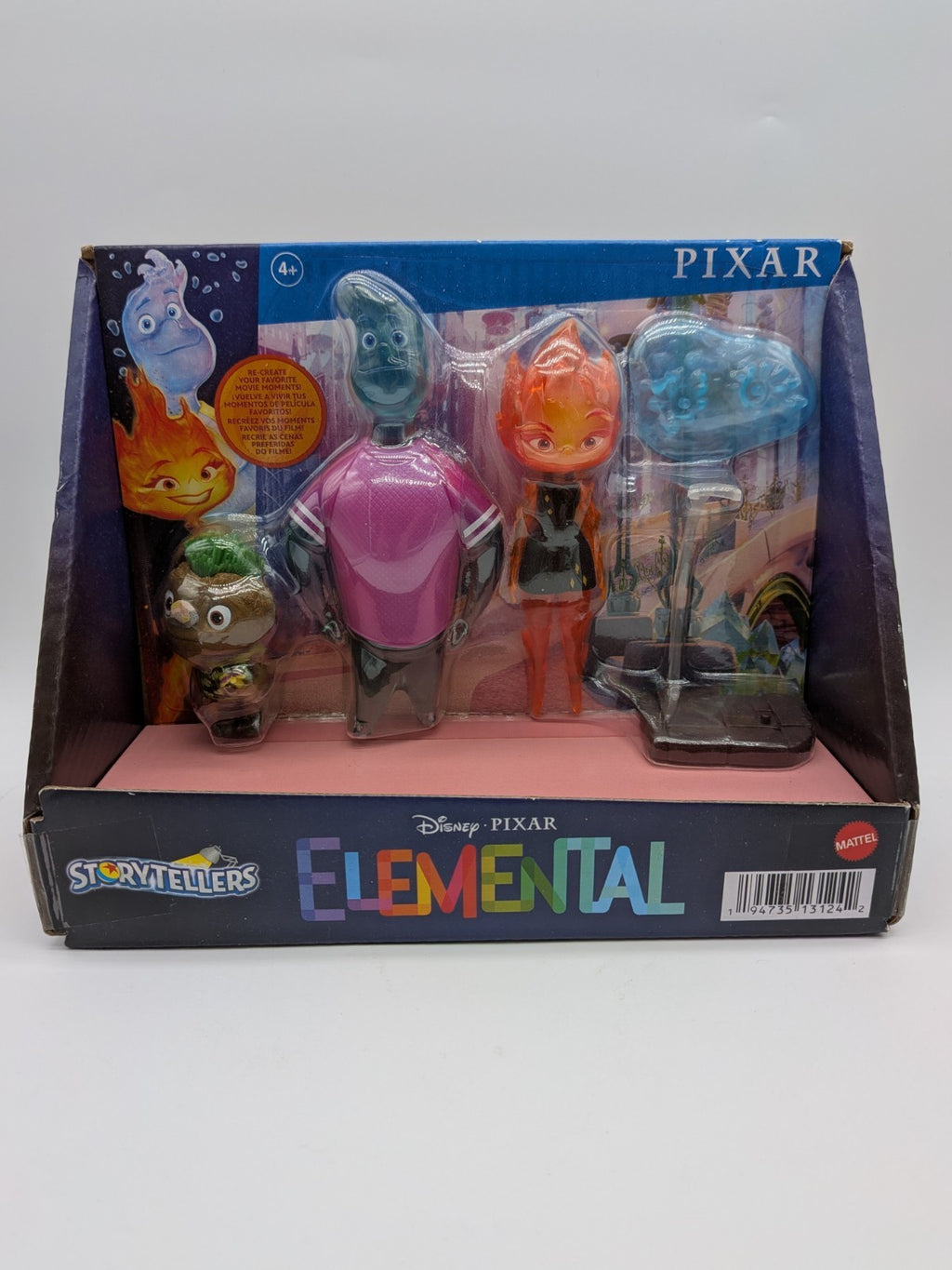 Mattel 2022 Pixar Storytellers Elemental Exploring Element City Pack