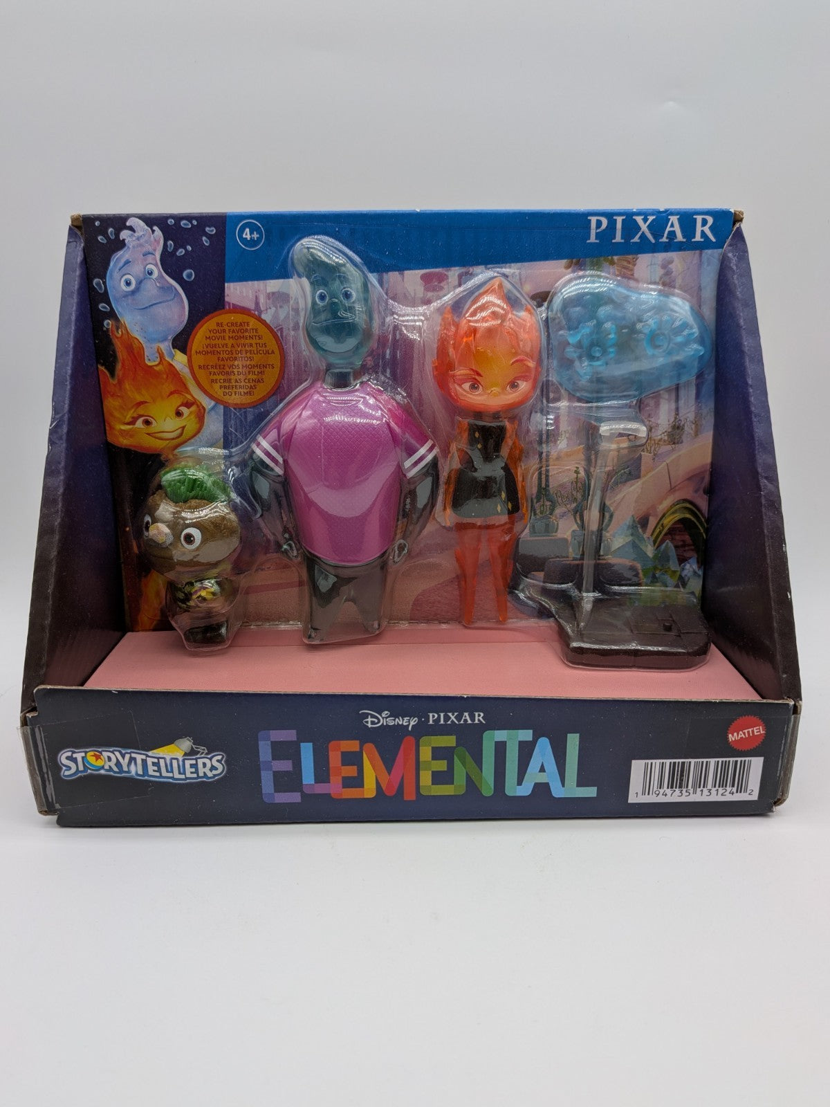 Mattel 2022 Pixar Storytellers Elemental Exploring Element City Pack