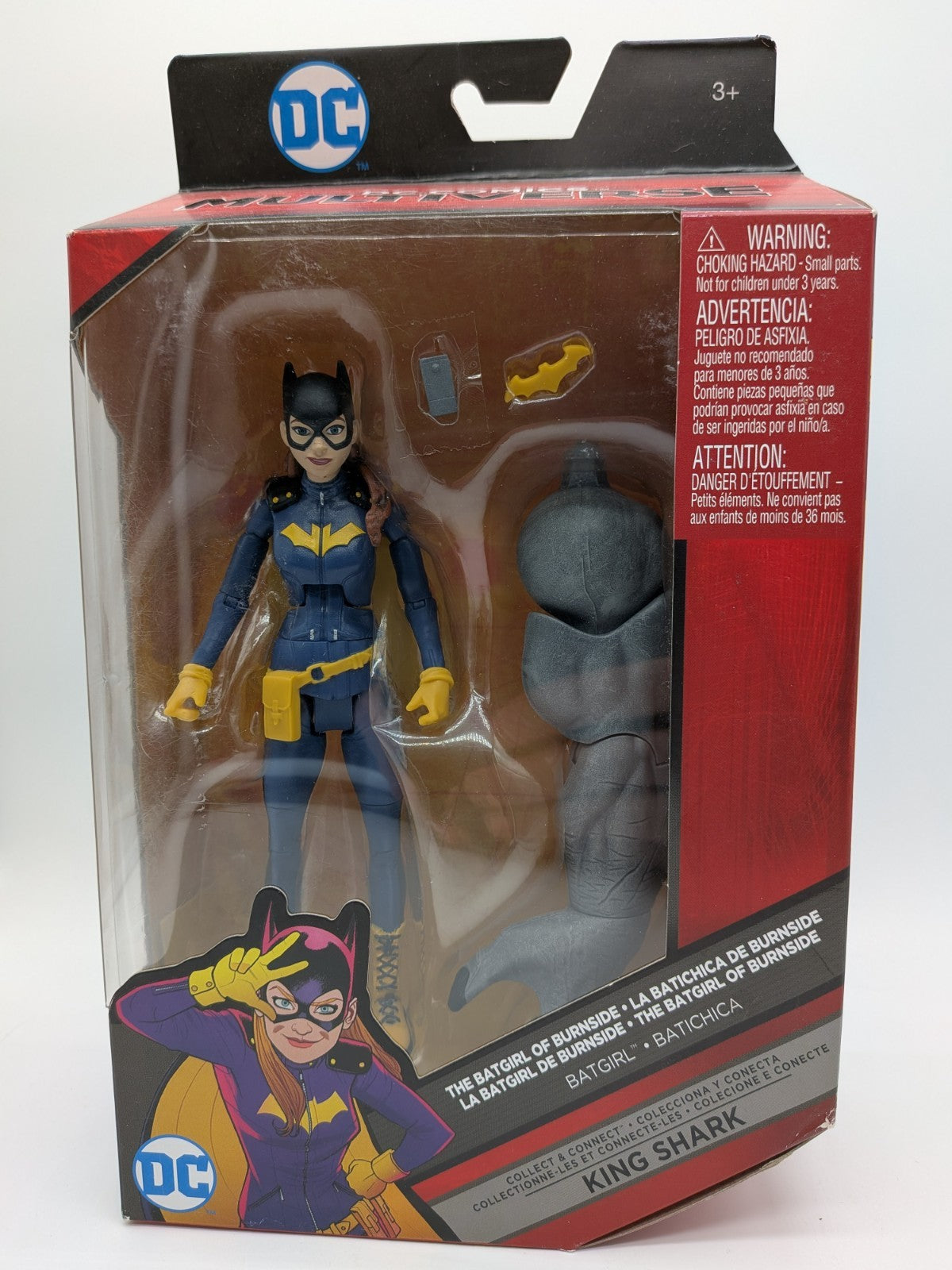 Mattel 2016 DC Multiverse The Batgirl of Burnside (King Shark BAF) Action Figure