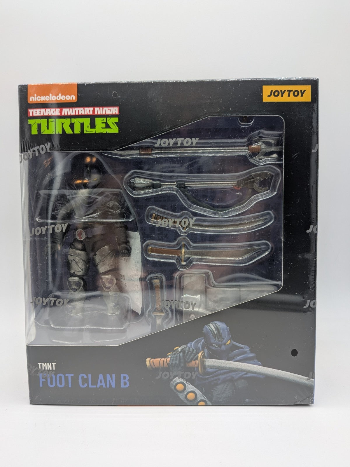 Joy Toy 2024 Teenage Mutant Ninja Turtles Foot Clan B 1:18 Action Figure 