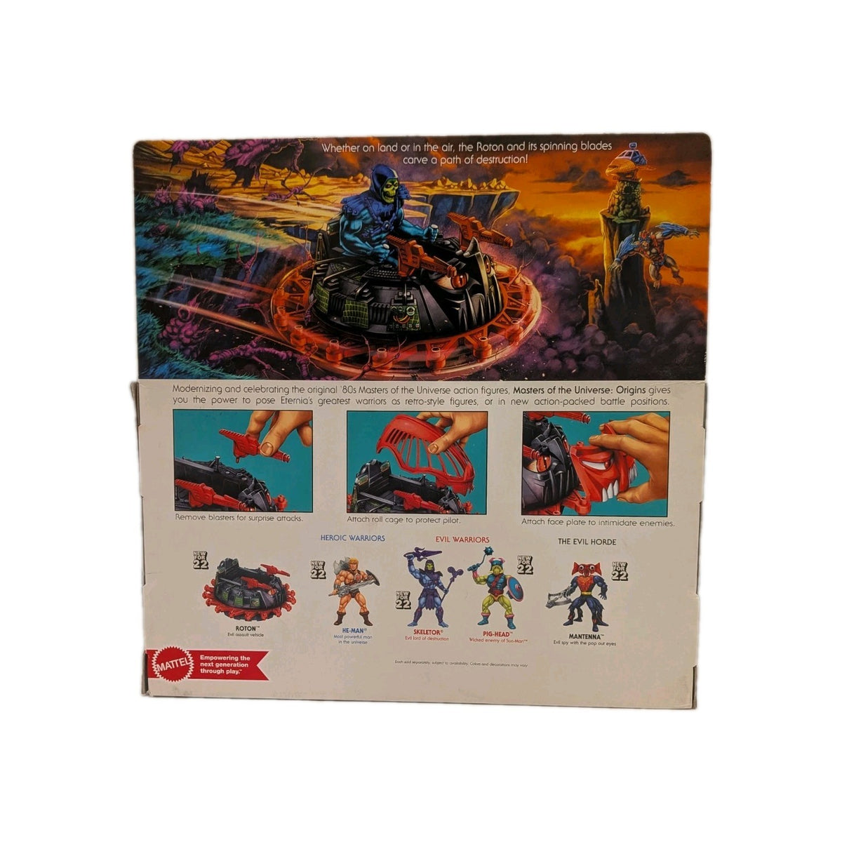 Mattel 2022 Masters of the Universe Origins Roton 40th Anniversary Vehicle