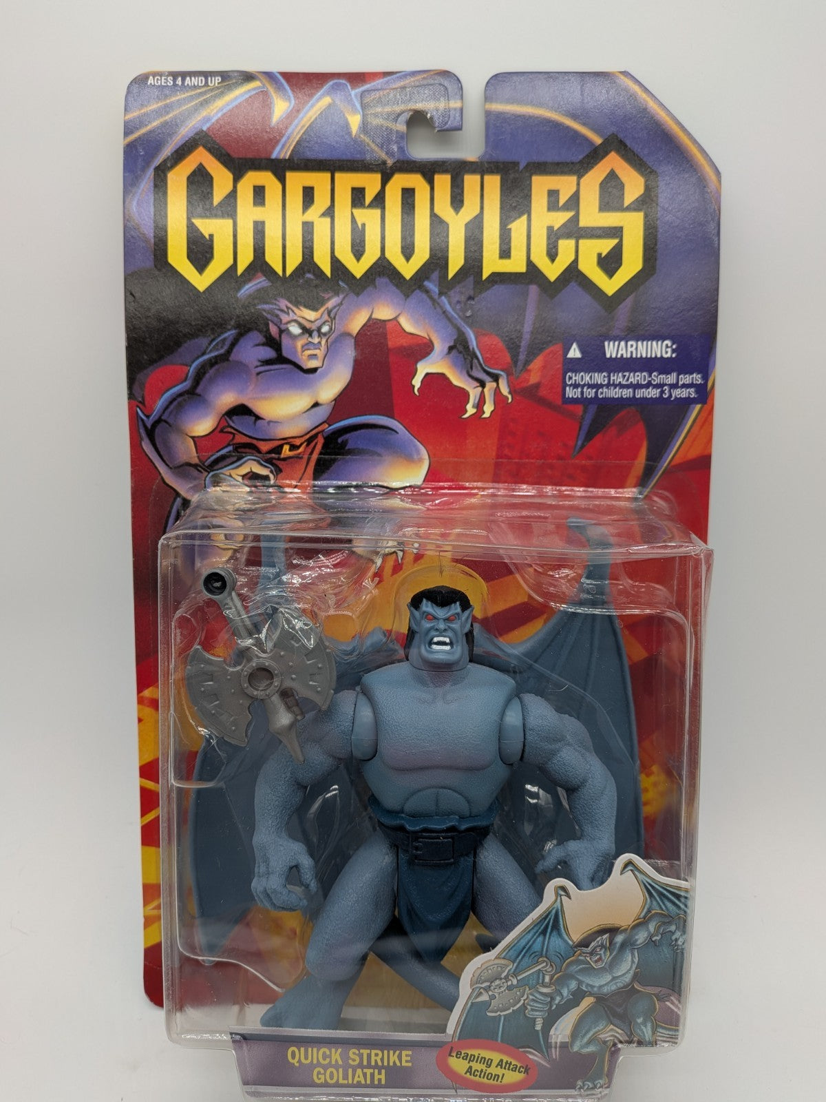 Kenner 1996 Gargoyles Quick Strike Goliath Action Figure 