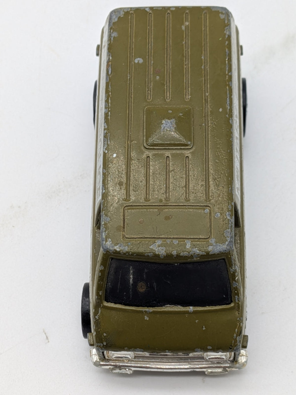 Mattel 1975 Hot Wheels Flying Colors Military Police Van Diecast Car