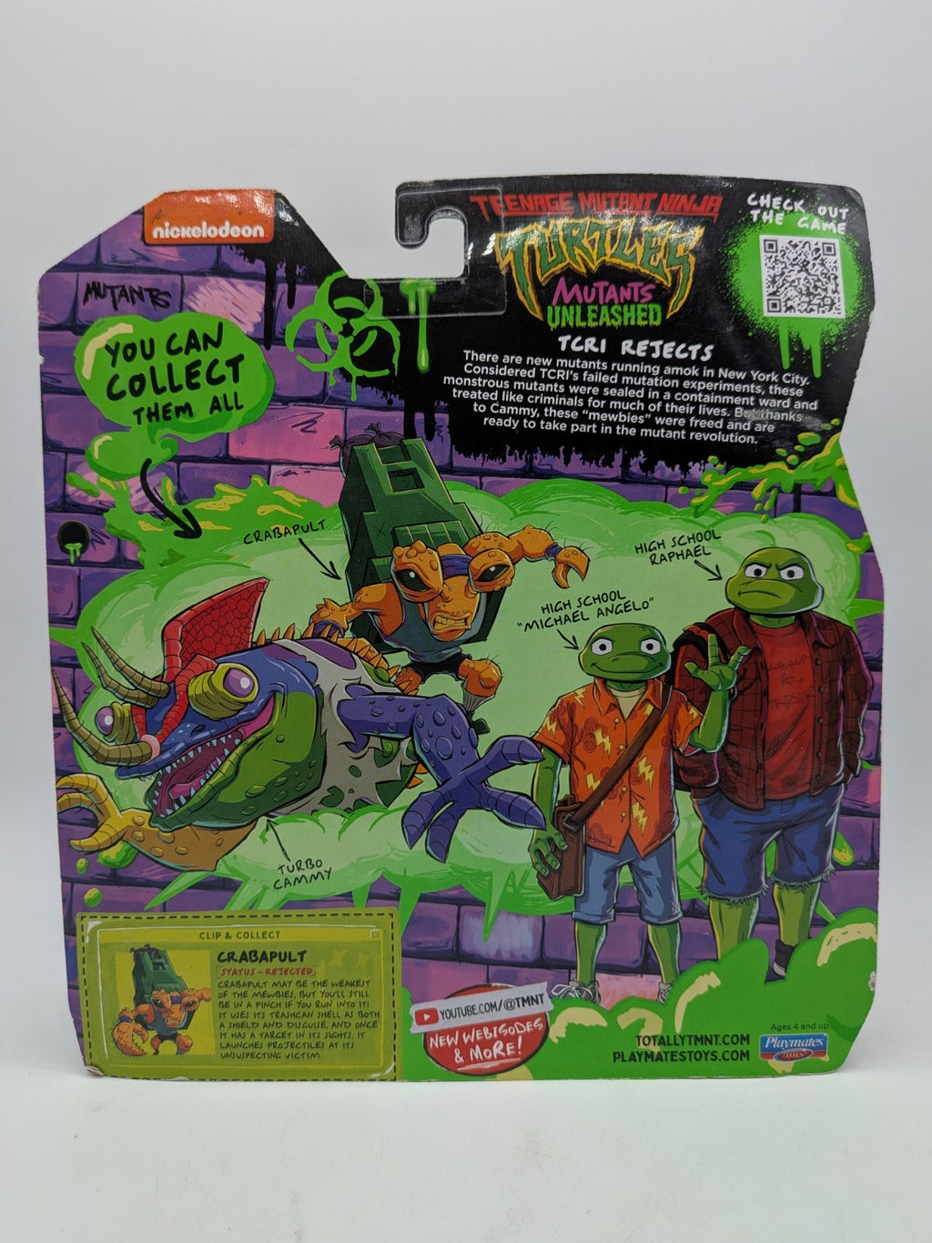 Playmates 2024 Tales of the Teenage Mutant Ninja Turtles Crabapult