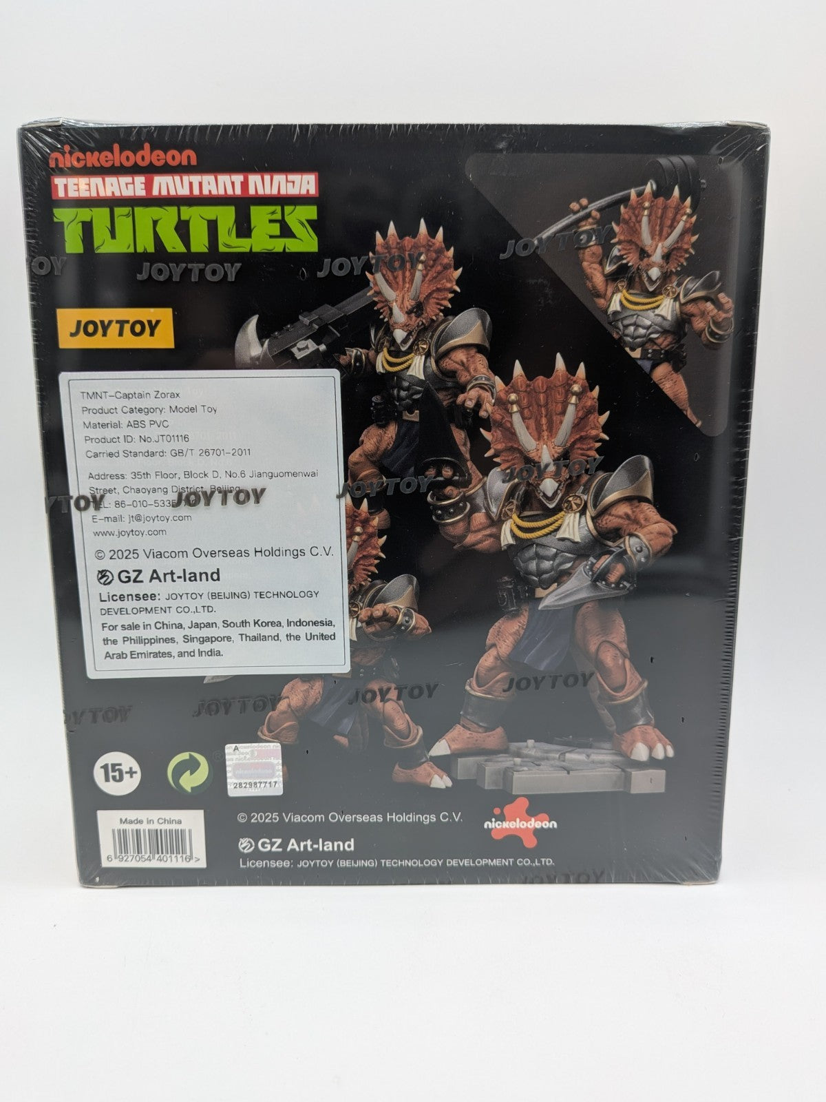 Joy Toy 2025 Teenage Mutant Ninja Turtles Captain Zorax 1:18 Action Figure 