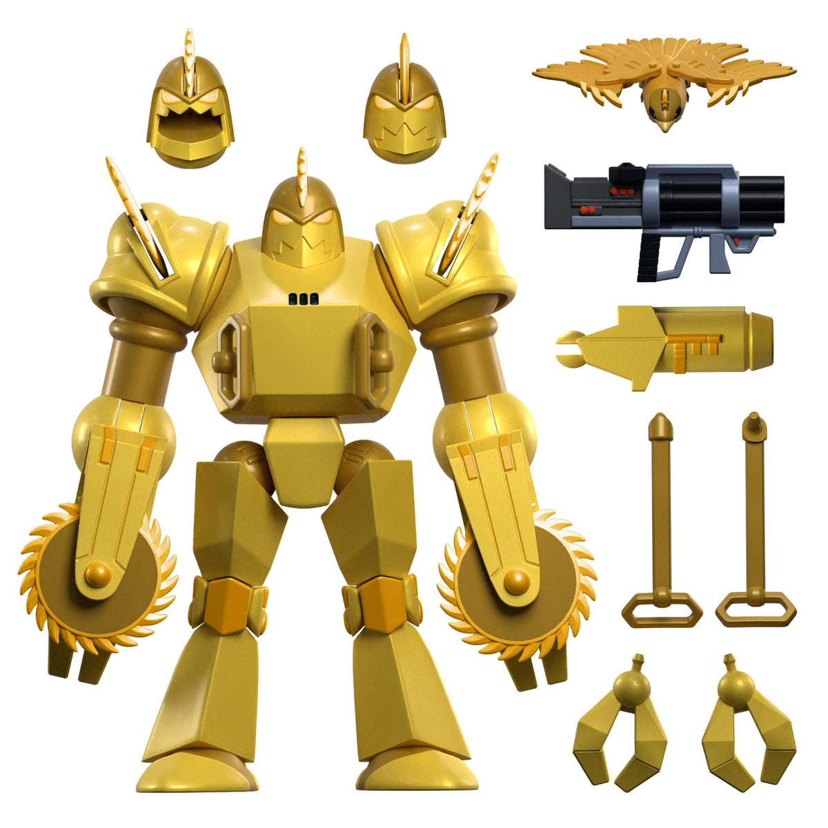 Super7 2022 SilverHawks Ultimates Buzz-Saw 7" Action Figure 