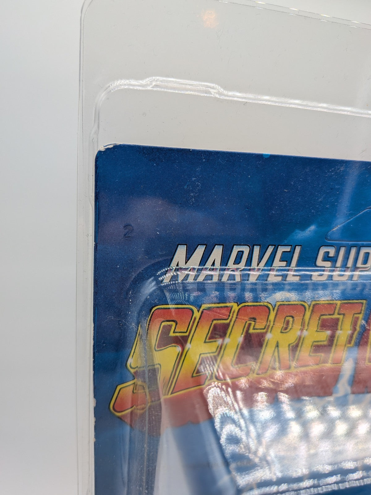 Mattel 1985 Marvel Super Heroes Secret Wars Kang Spanish Card Variant