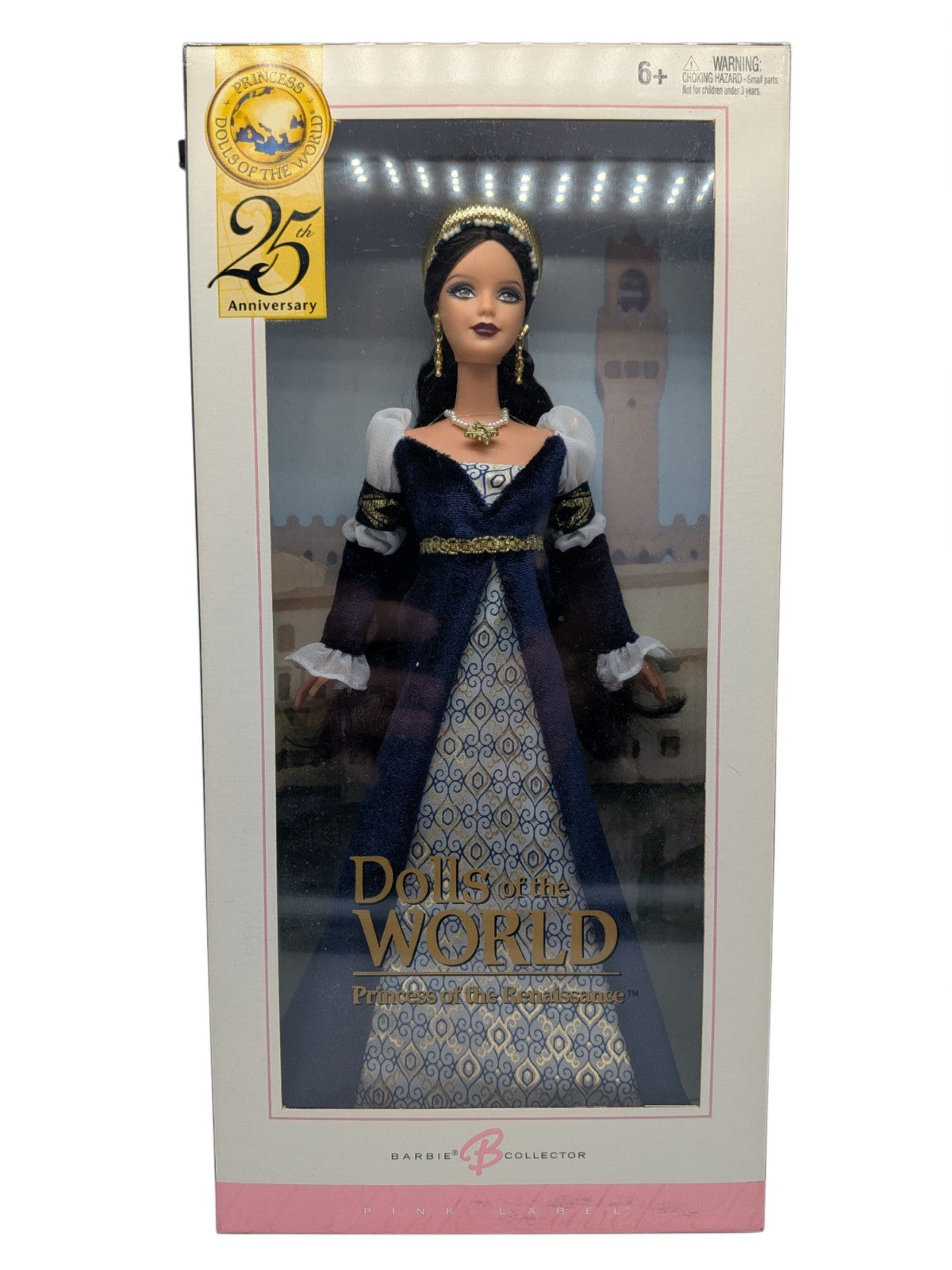Mattel 2004 Dolls of the World Princess of the Renaissance Barbie Pink Label