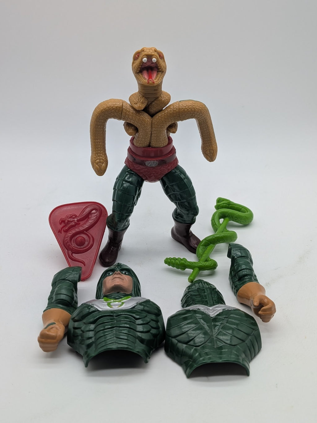 Mattel 1985 Masters of the Universe King Hiss Action Figure (Complete) w/Comic