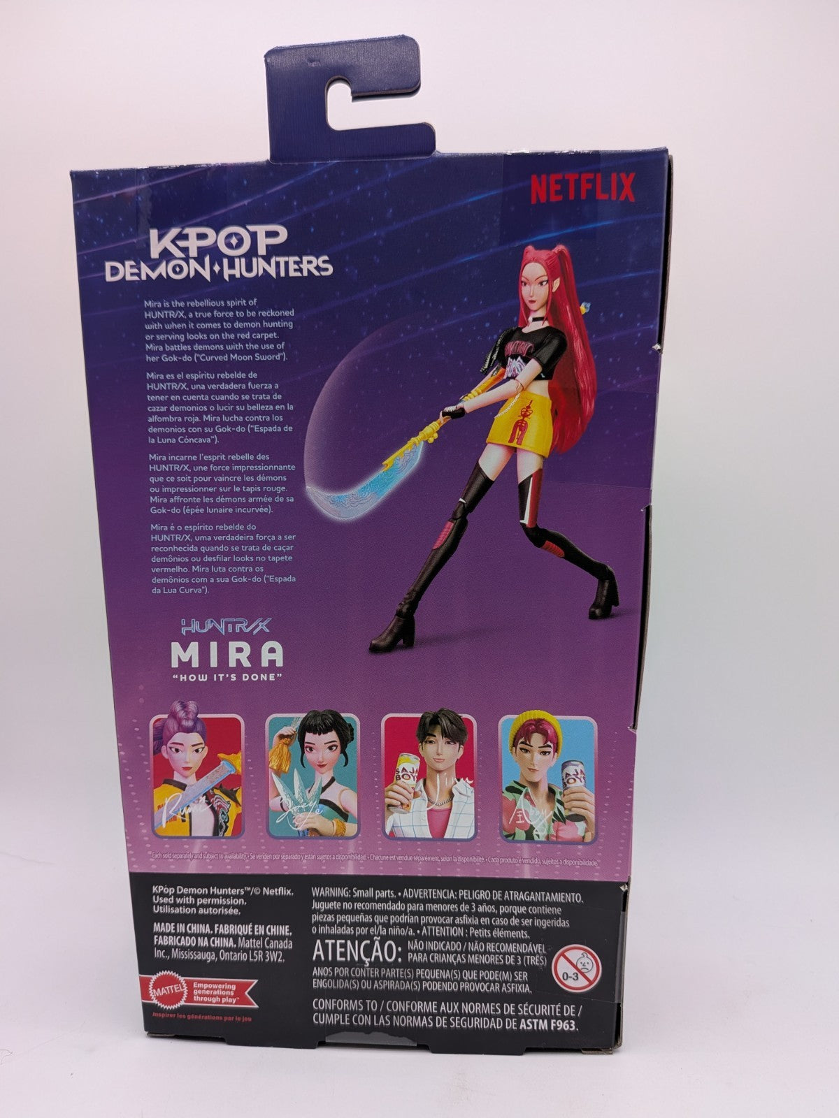 Mattel 2026 KPOP Demon Hunters Mira "How It's Done" 6" Action Figure 