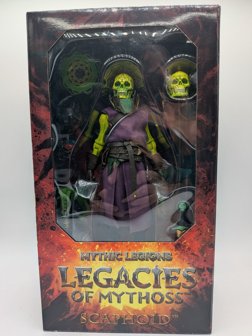 Four Horsemen 2025 Mythic Legions Legacies of Mythoss Scaphoid Action Figure 