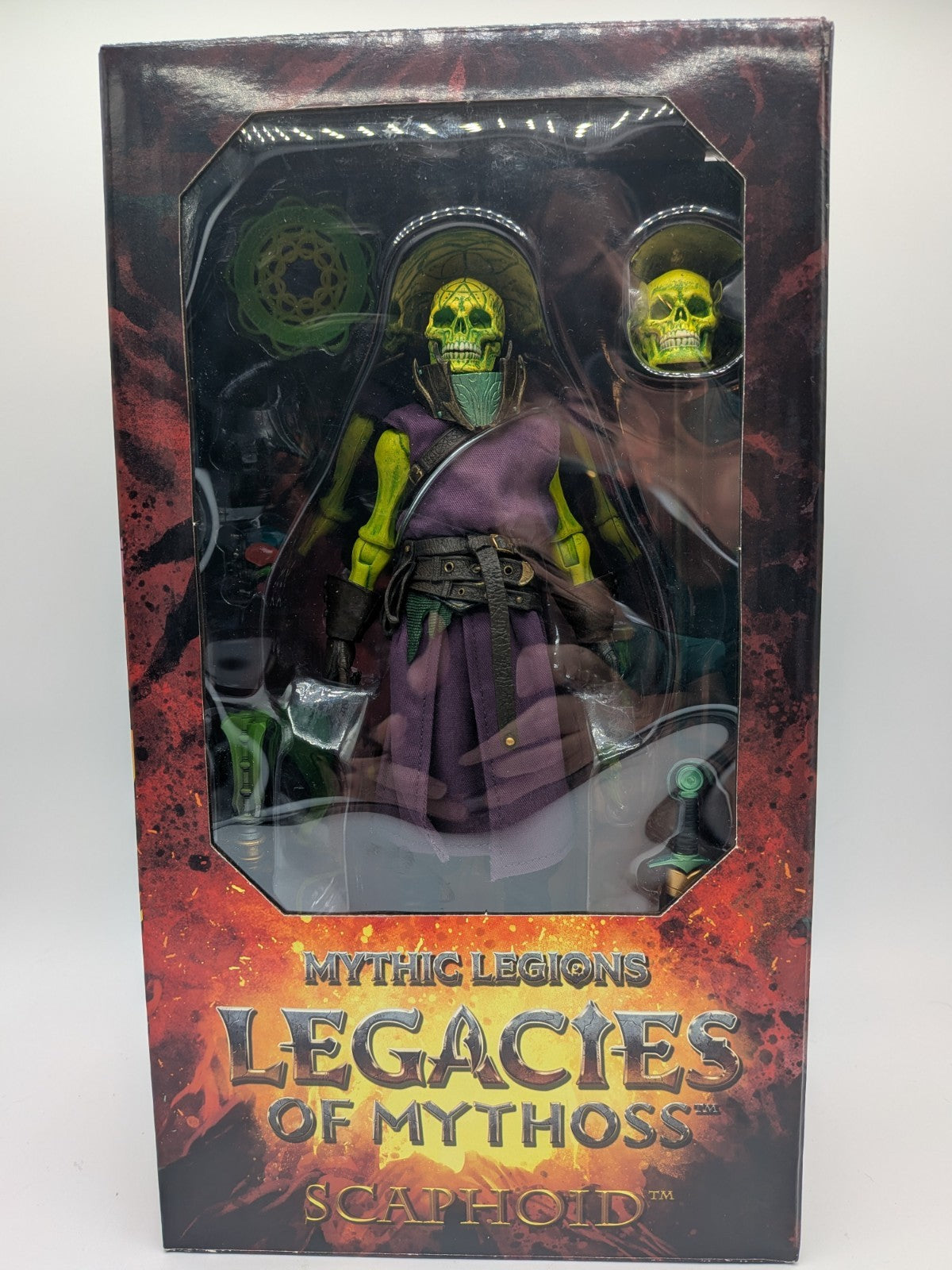 Four Horsemen 2025 Mythic Legions Legacies of Mythoss Scaphoid Action Figure 
