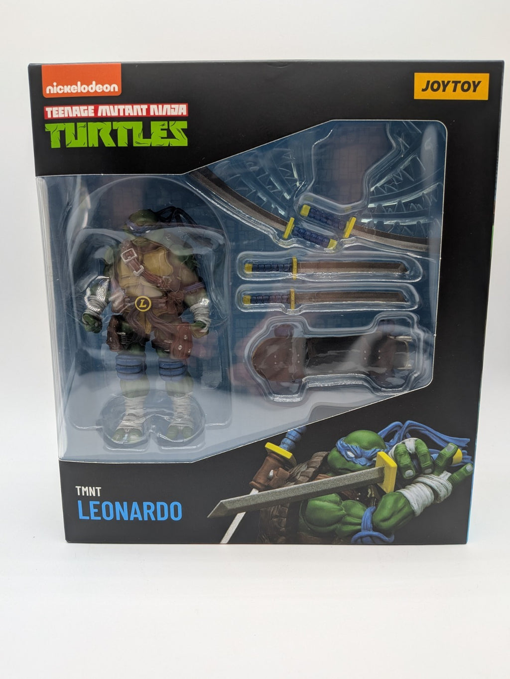 Joy Toy 2024 Teenage Mutant Ninja Turtles Leonardo 1:18 Action Figure 