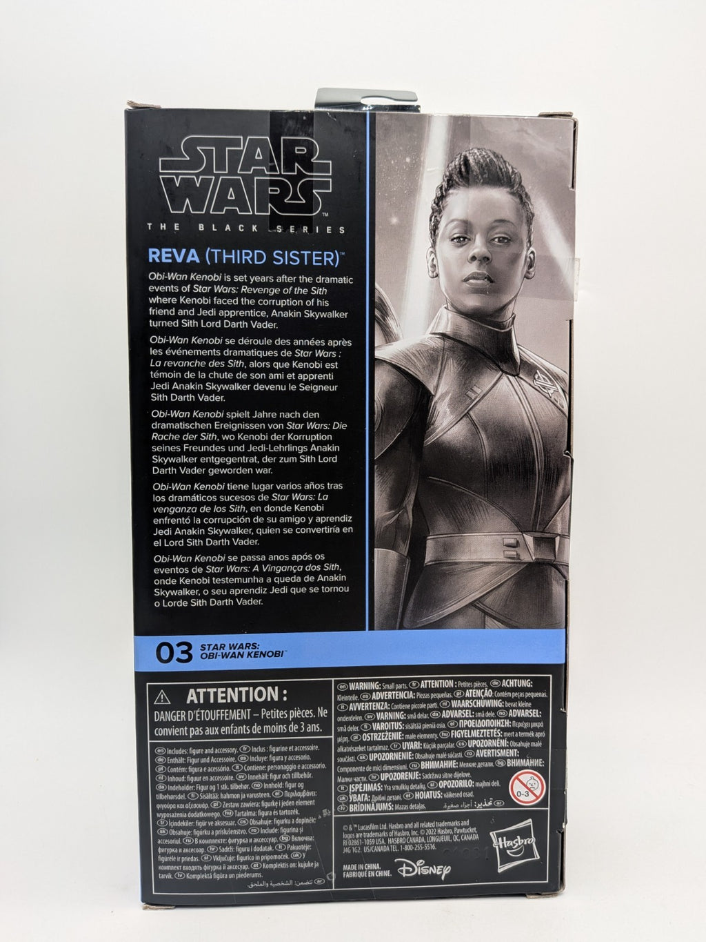 Hasbro 2022 Star Wars The Black Series Reva (Third Sister) Action Figure