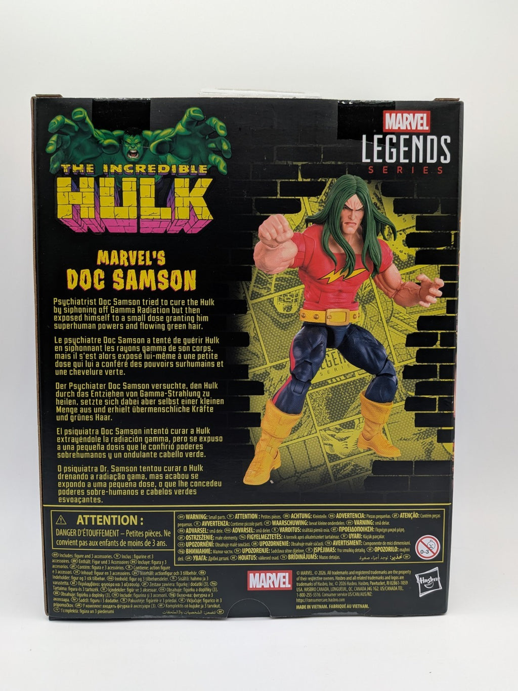 Hasbro 2026 Marvel Legends Marvel's Doc Samson Action Figure