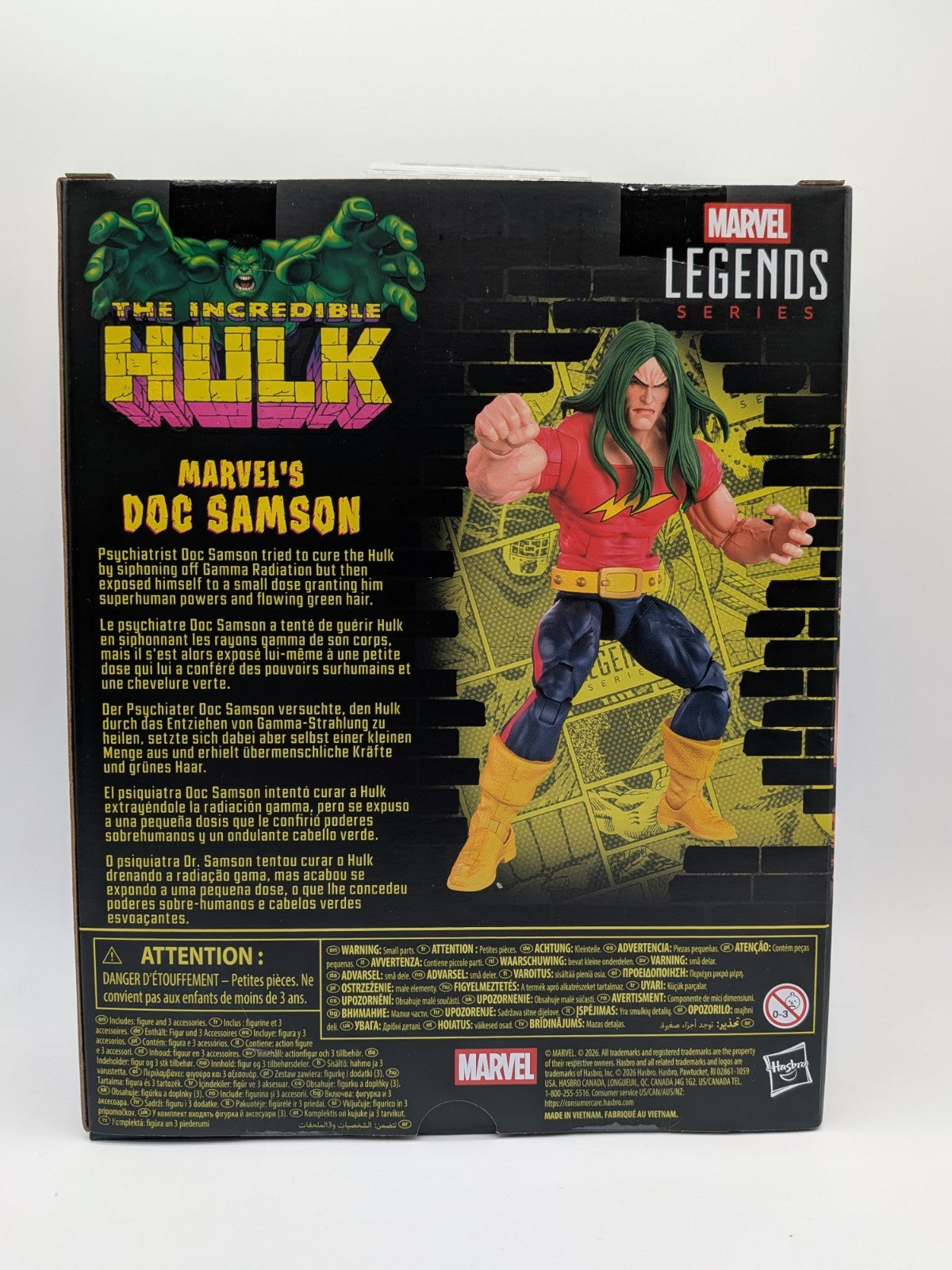Hasbro 2026 Marvel Legends Marvel's Doc Samson Action Figure