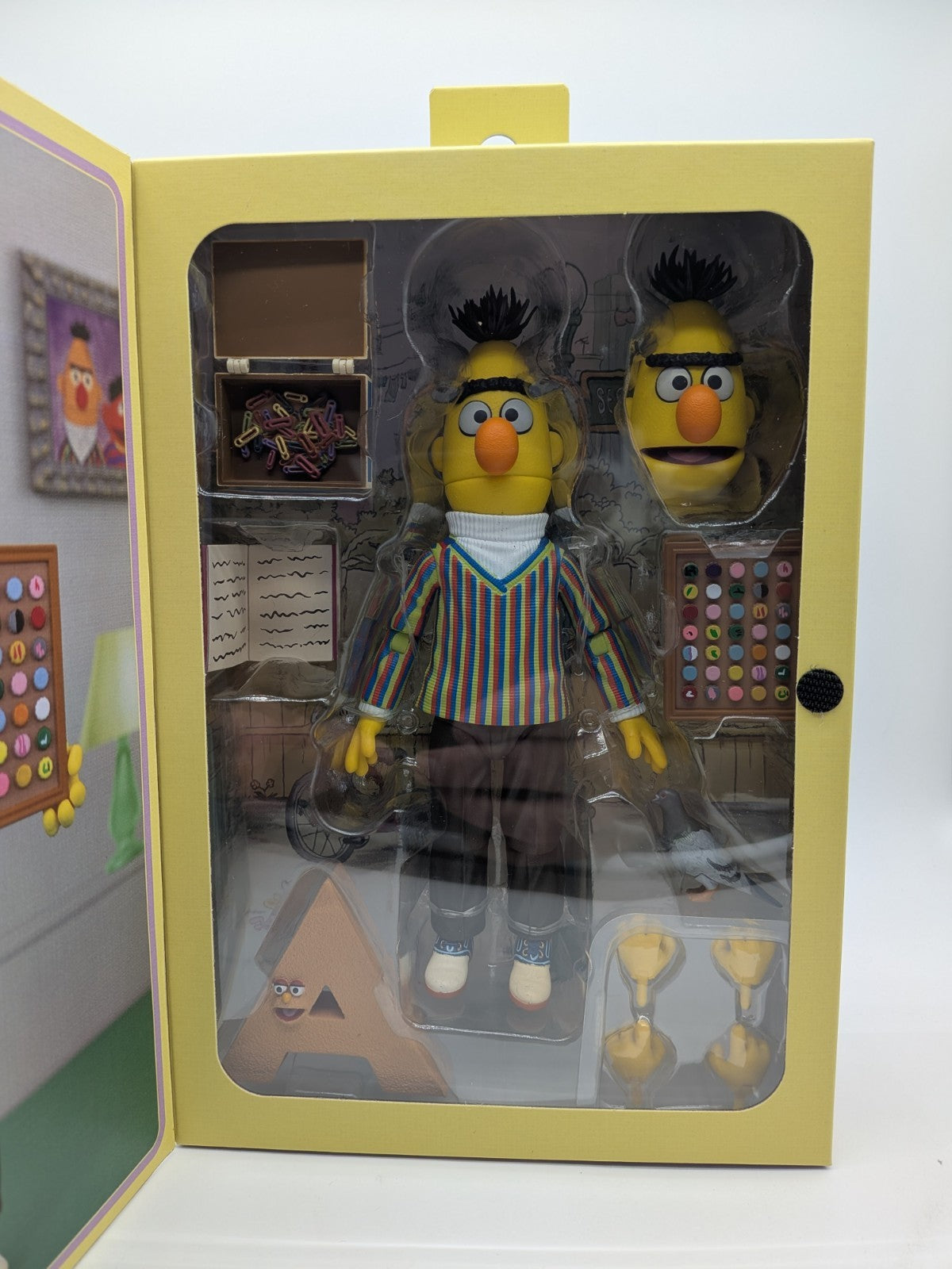 NECA 2024 Ultimate Action Figure Sesame Street Bert