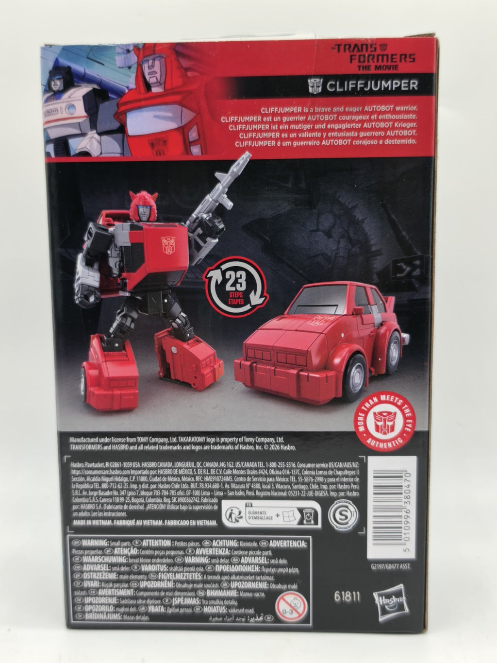 Hasbro 2026 Transformers Studio Series Cliffjumper Figure