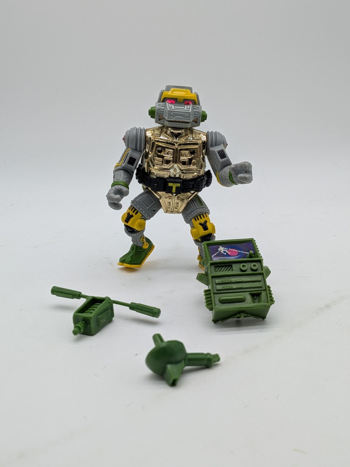 Playmates 1989 Teenage Mutant Ninja Turtles Metalhead (Action Figure (Complete)