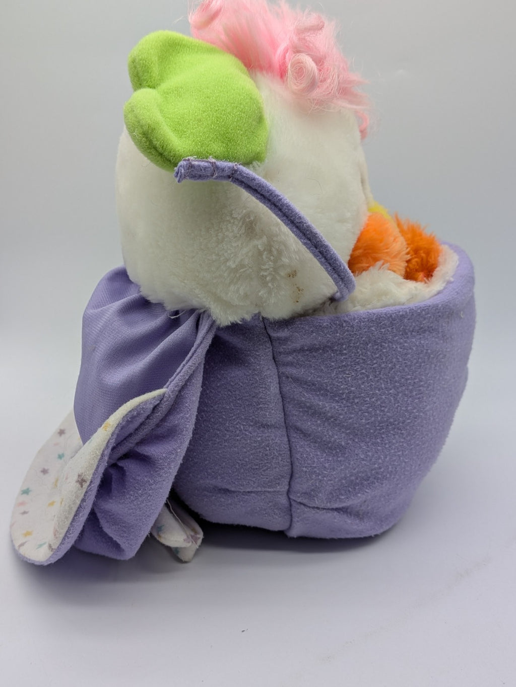 Mattel 1986 Popples Baby Bibsy 