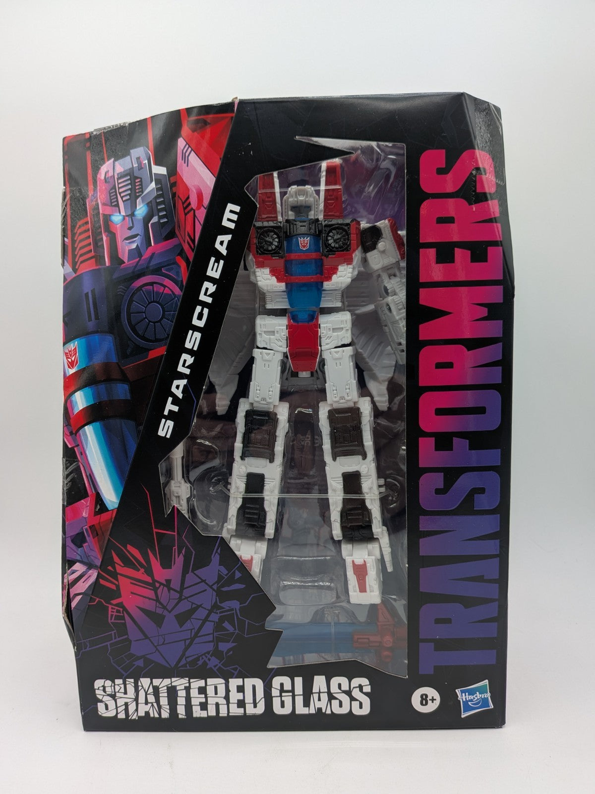 Hasbro 2026 Transformers Shattered Glass Starscream Figure