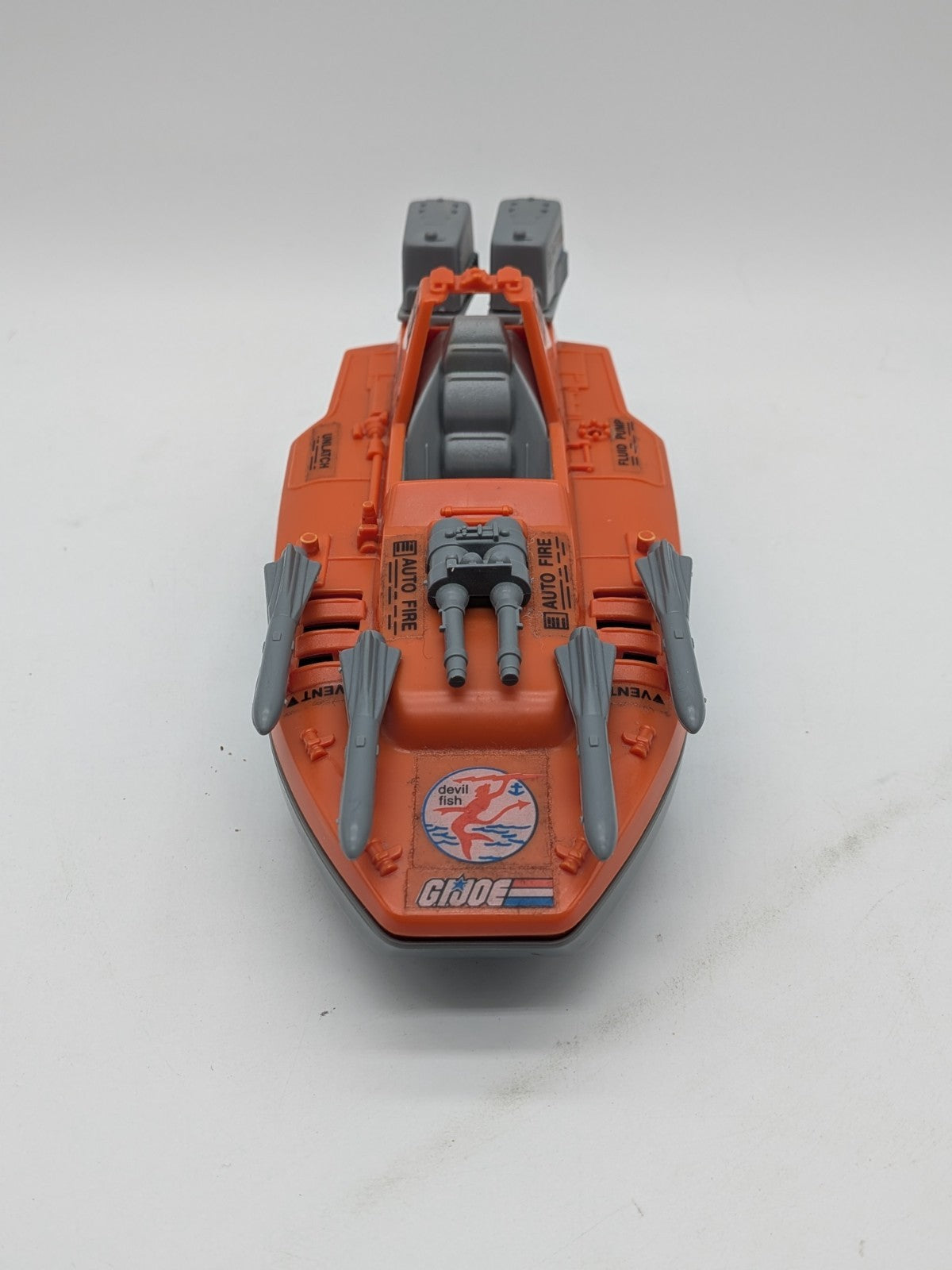Hasbro 1986 G.I. Joe Devilfish Action Figure Vehicle 