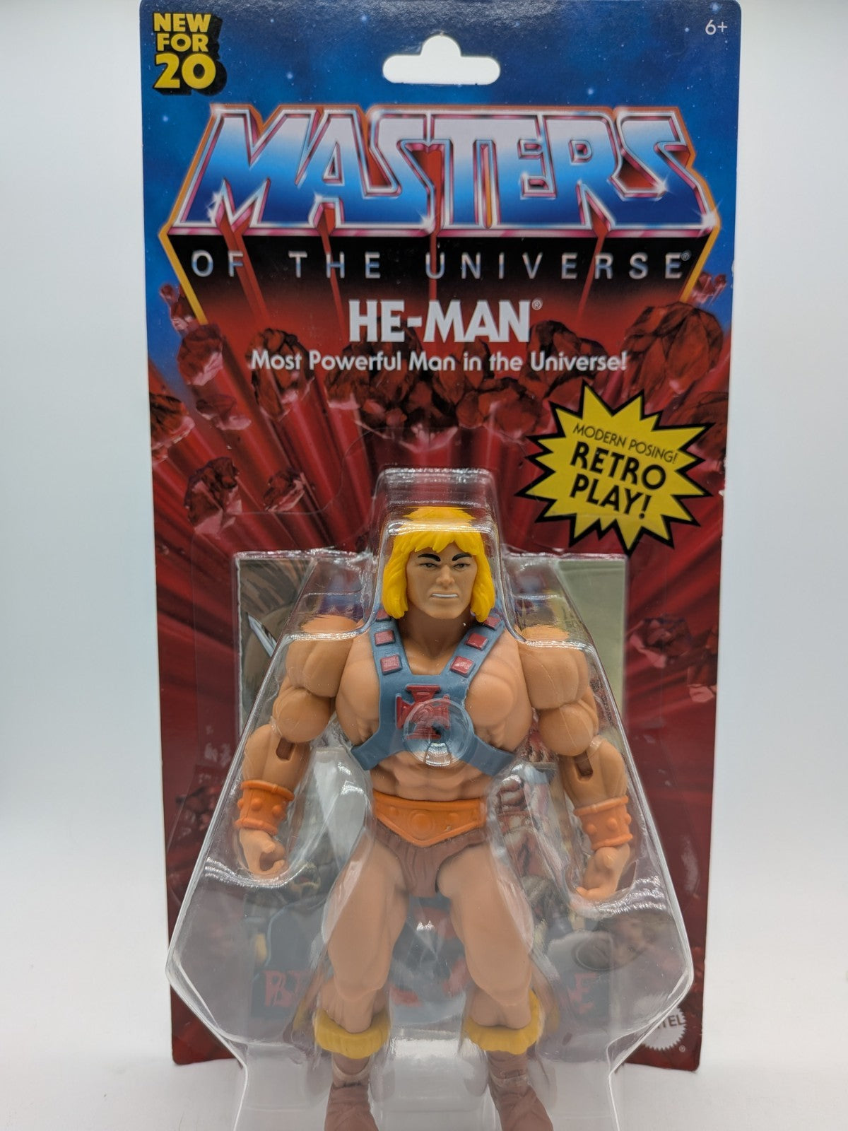 Mattel (2020) MOTU Origins He-Man Action Figure Masters of the Universe