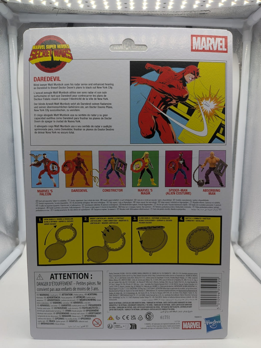Hasbro 2026 Marvel Legends Secret Wars Daredevil Action Figure 