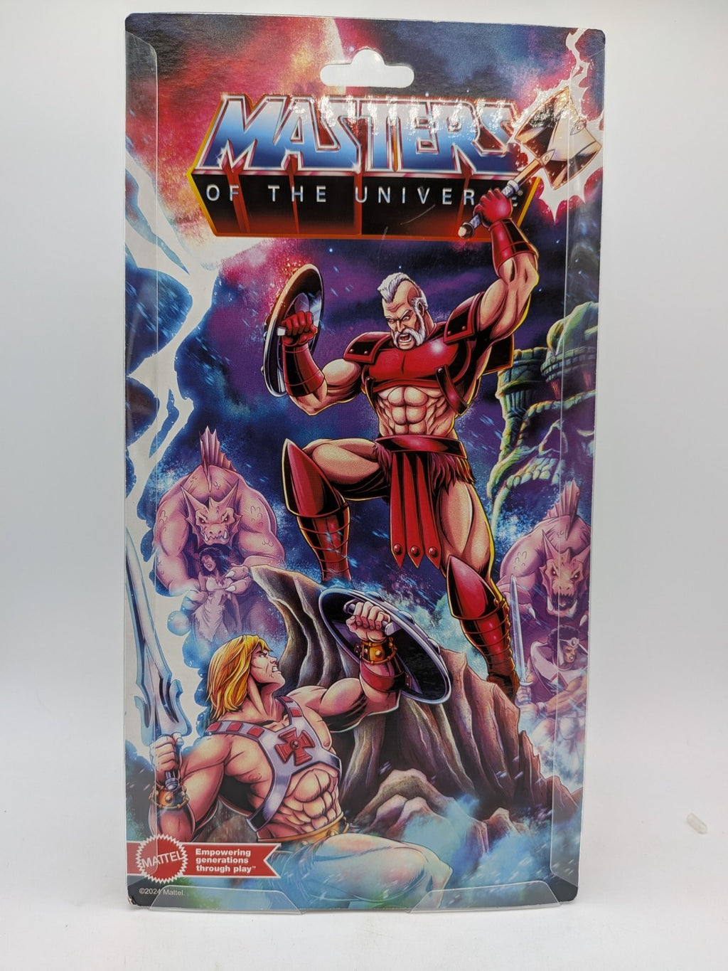 Mattel (2024) MOTU Origins Geldor Masters of the Universe Action Figure 