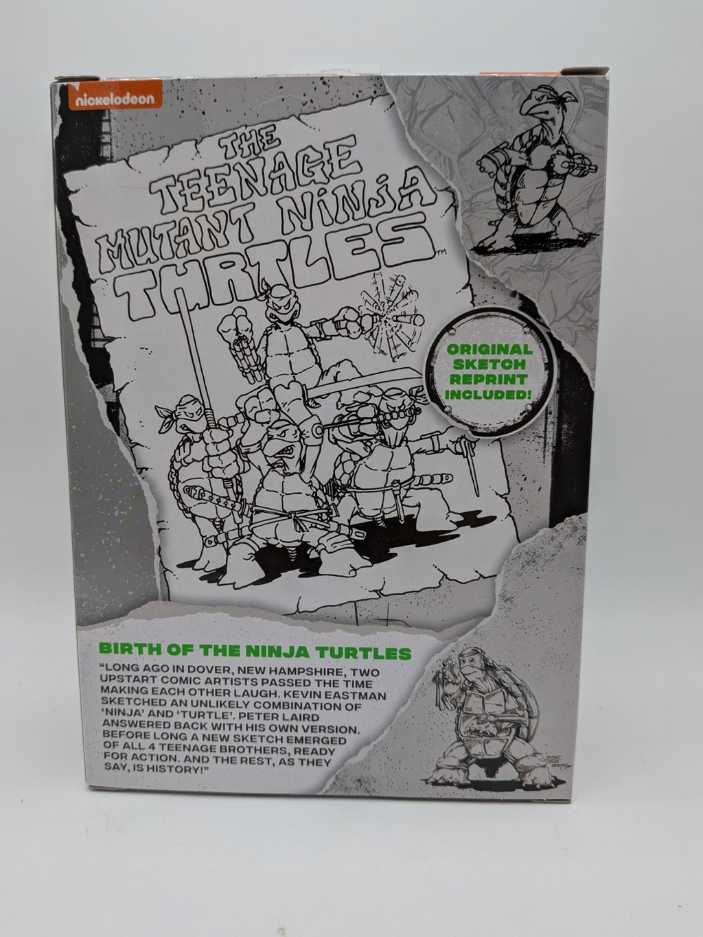 Playmates 2024 Teenage Mutant Ninja Turtles Original Sketch Leonardo 40th