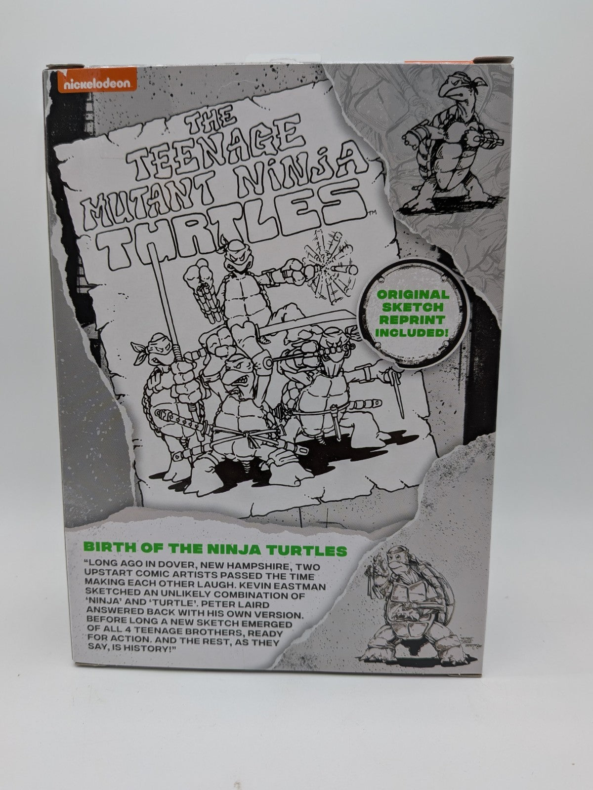 Playmates 2024 Teenage Mutant Ninja Turtles Original Sketch Leonardo 40th
