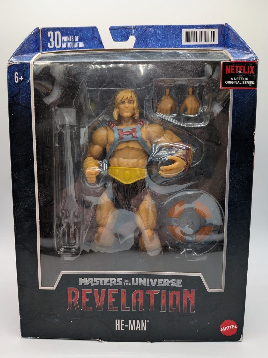 Mattel 2021 Masters of the Universe Revelation He-Man Action Figure