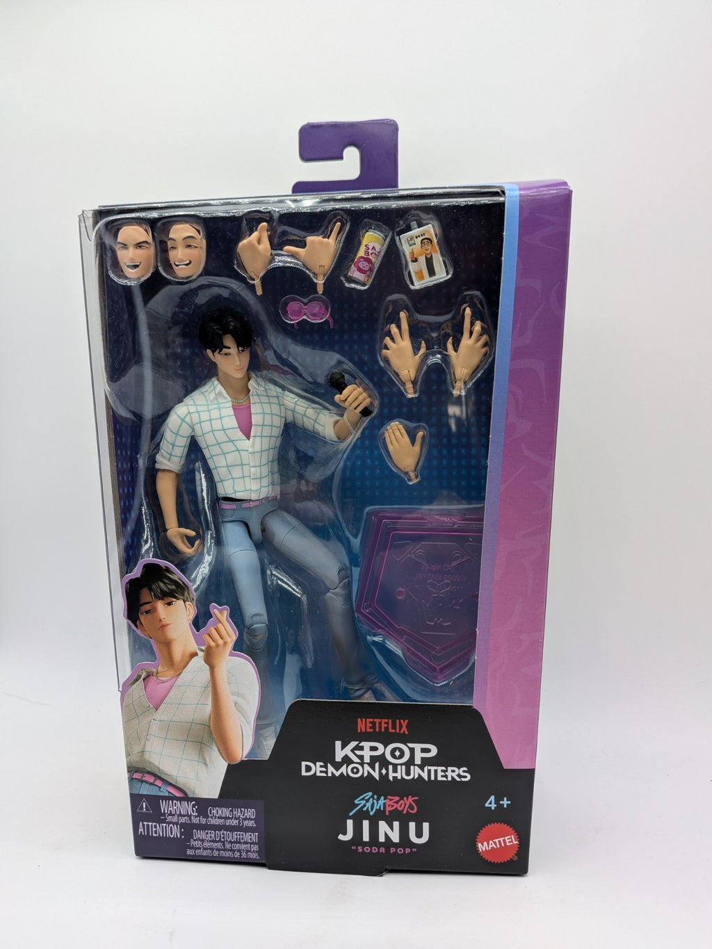 Mattel 2026 KPOP Demon Hunters Jinu "Soda Pop" 6" Action Figure 