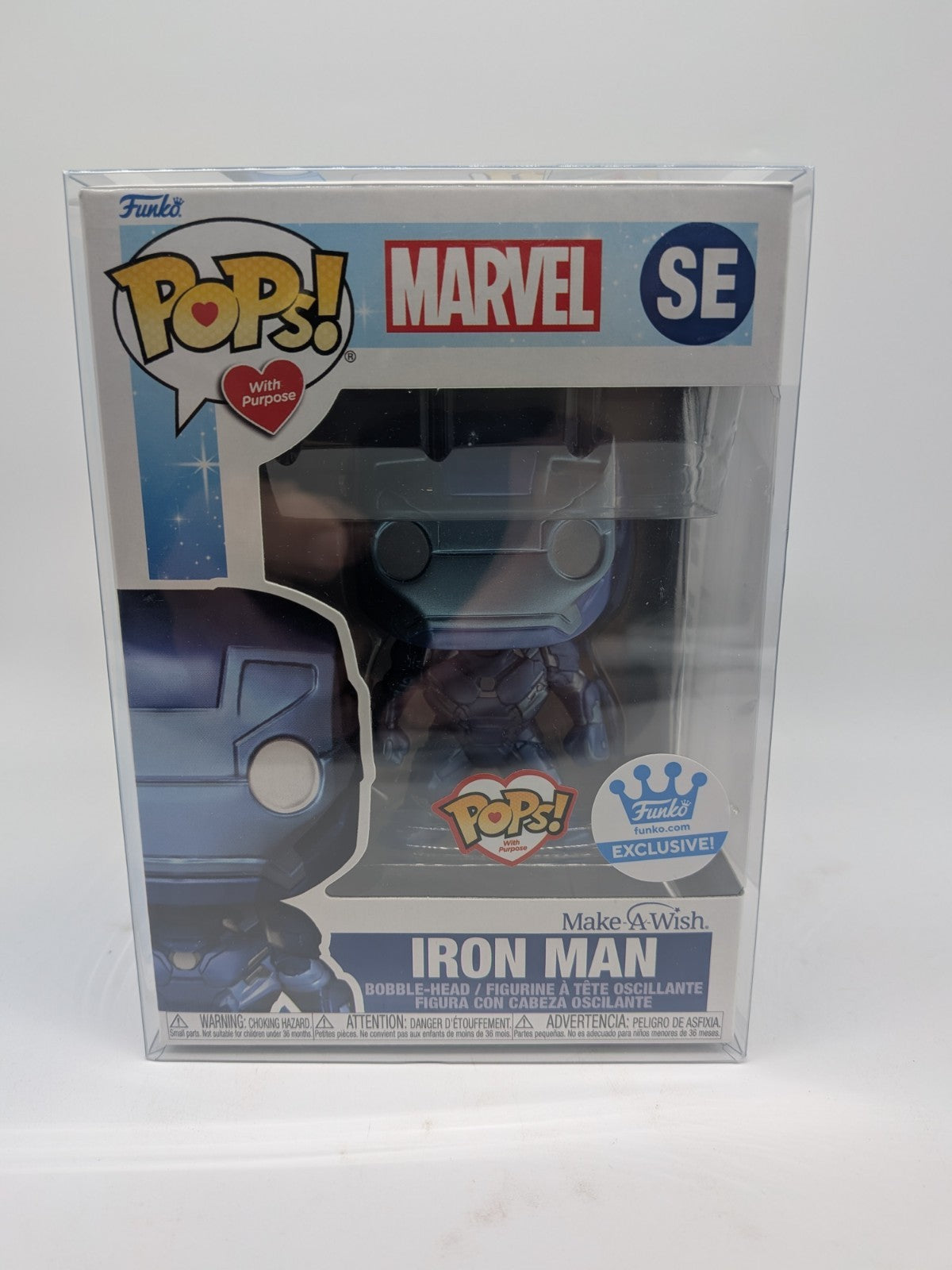 Funko Pop! - Marvel - Iron-Man - SE - Make-A-Wish Foundation - Funko Exclusive