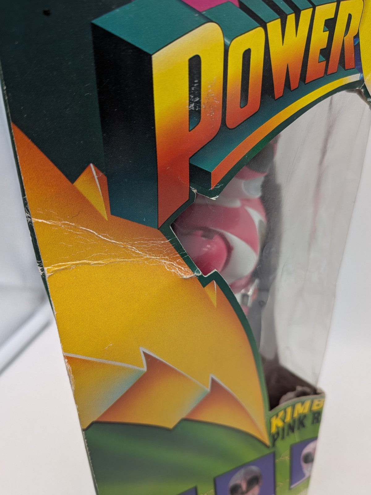 Bandai 1993 Mighty Morphin Power Rangers Kimberly Pink Ranger 8"