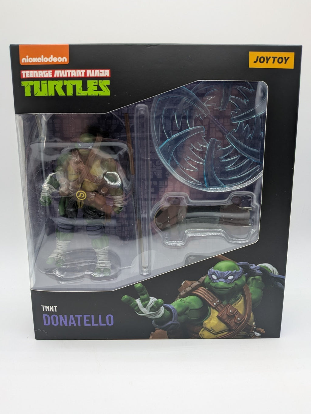 Joy Toy 2024 Teenage Mutant Ninja Turtles Donatello 1:18 Action Figure 