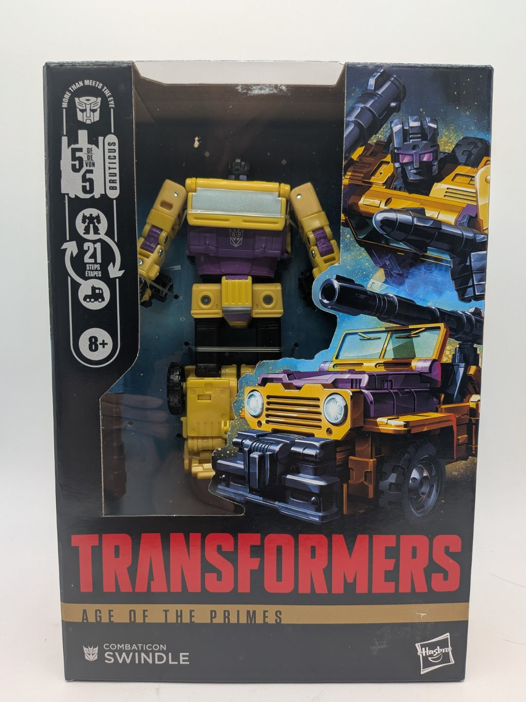 Hasbro 2026 Transformers Age of the Primes Combaticon Swindle Figure