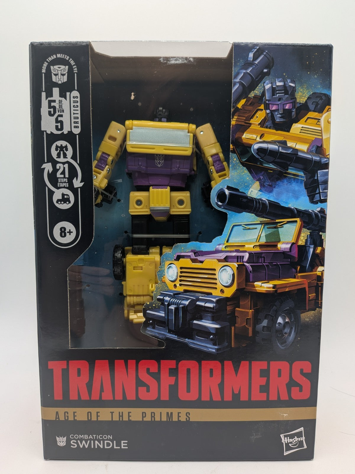 Hasbro 2026 Transformers Age of the Primes Combaticon Swindle Figure