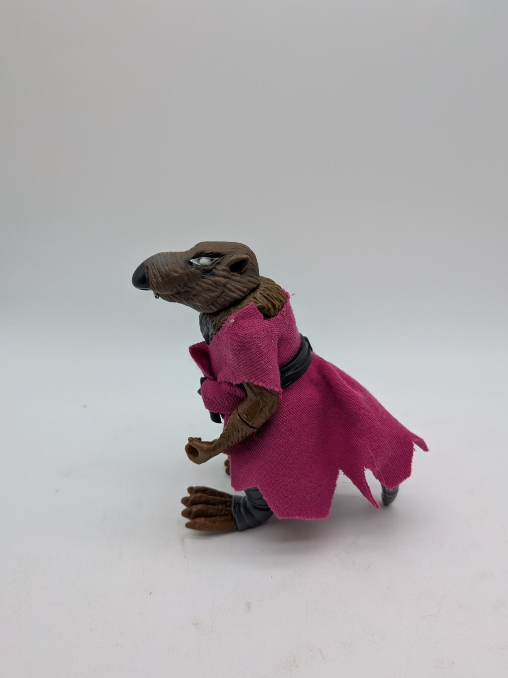 Playmates 1988 Teenage Mutant Ninja Turtles Splinter (Soft Head) Action Figure 