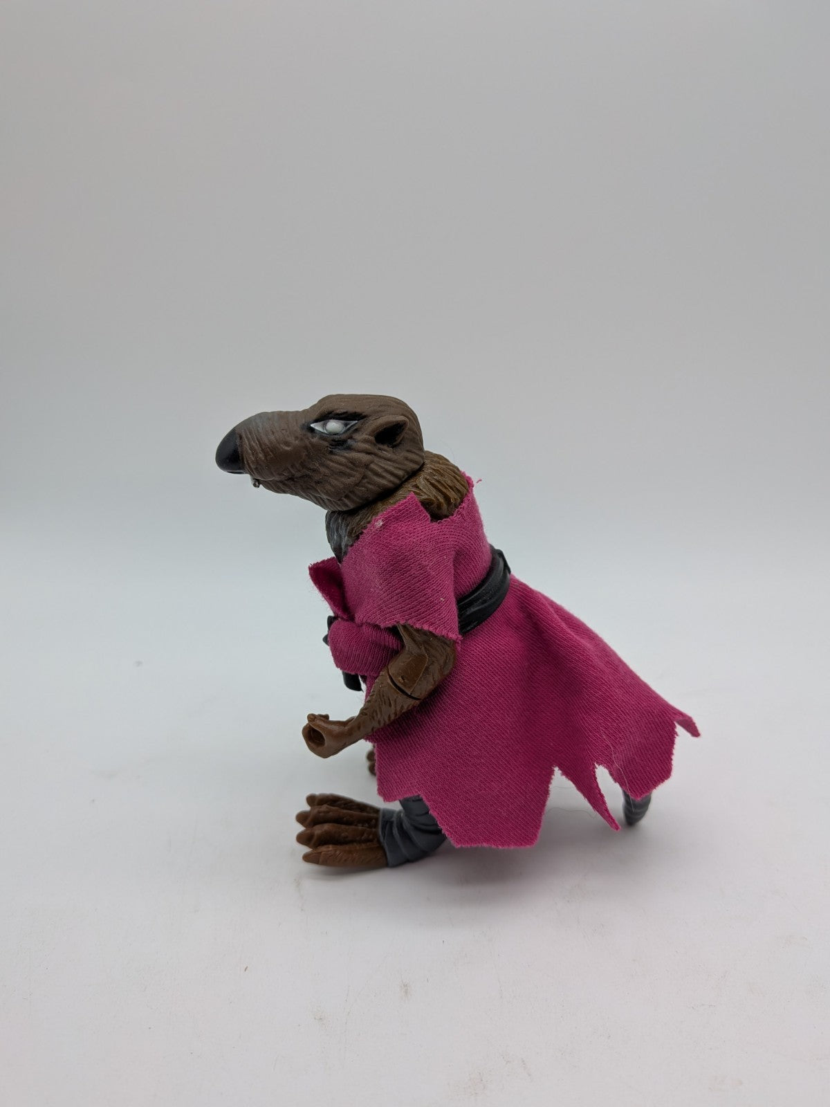 Playmates 1988 Teenage Mutant Ninja Turtles Splinter (Soft Head) Action Figure 