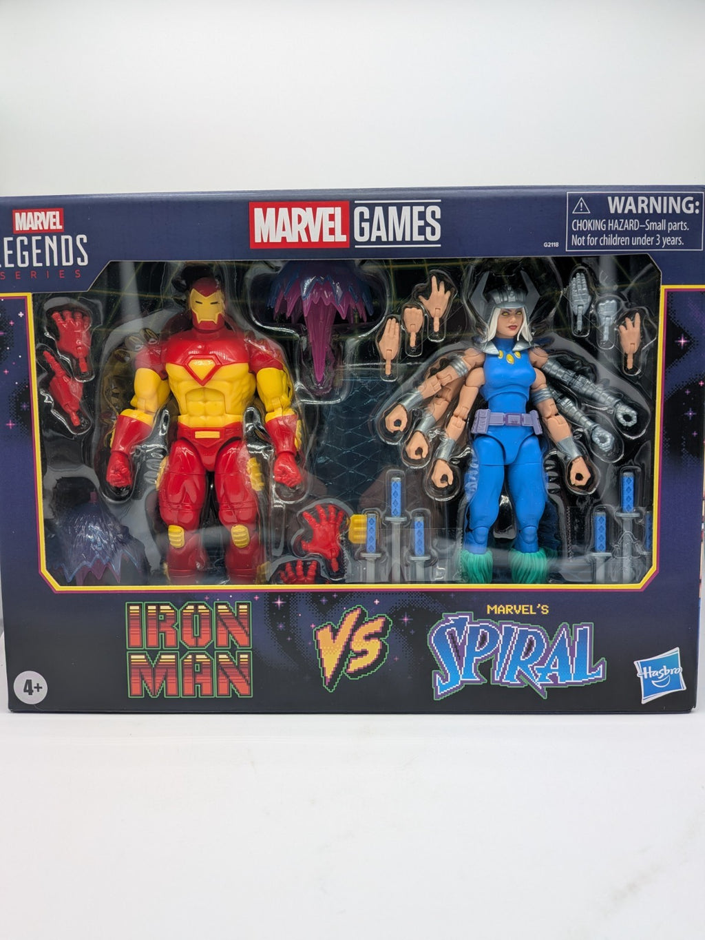 Hasbro 2026 Marvel Legends Marvel Games Iron Man vs. Marvel's Spiral 2-Pack