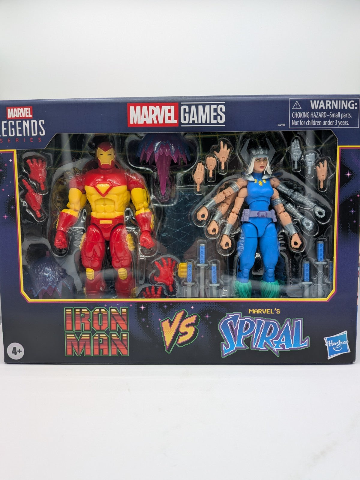 Hasbro 2026 Marvel Legends Marvel Games Iron Man vs. Marvel's Spiral 2-Pack