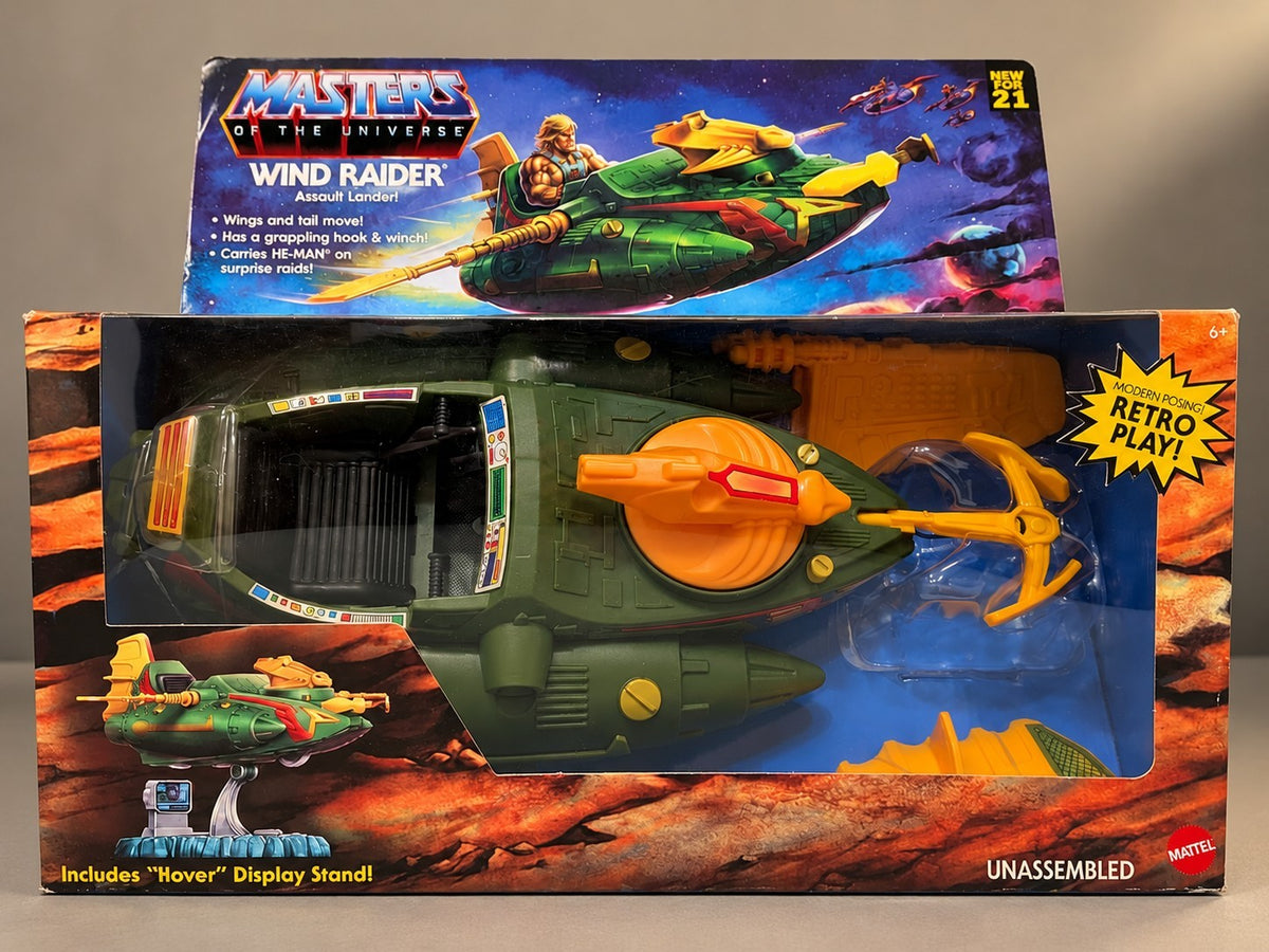 Mattel 2021 Masters of the Universe Origins Wind Raider Toy Vehicle 