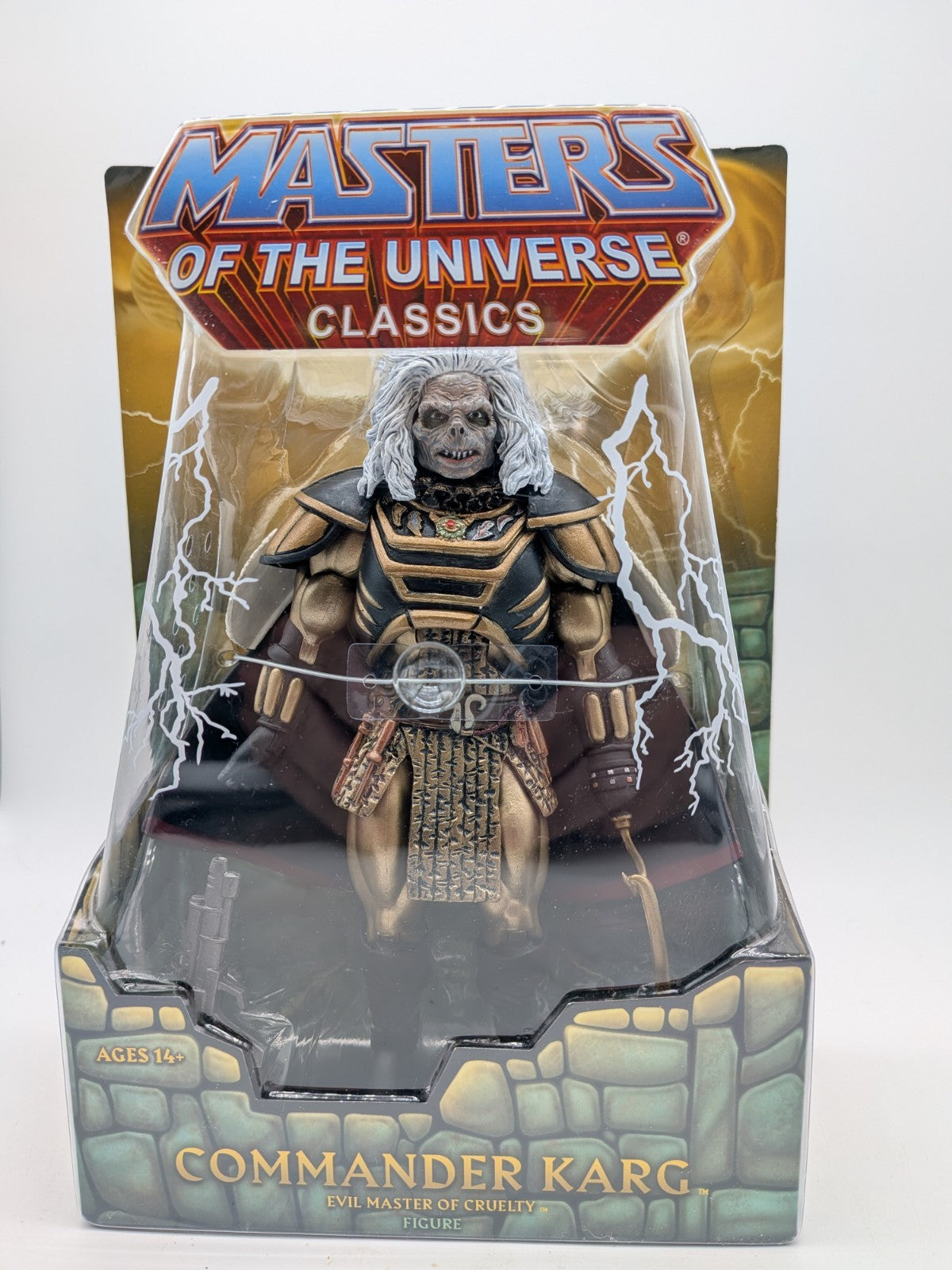 Super7 2018 Masters of the Universe Classics Commander Karg Action Figure 