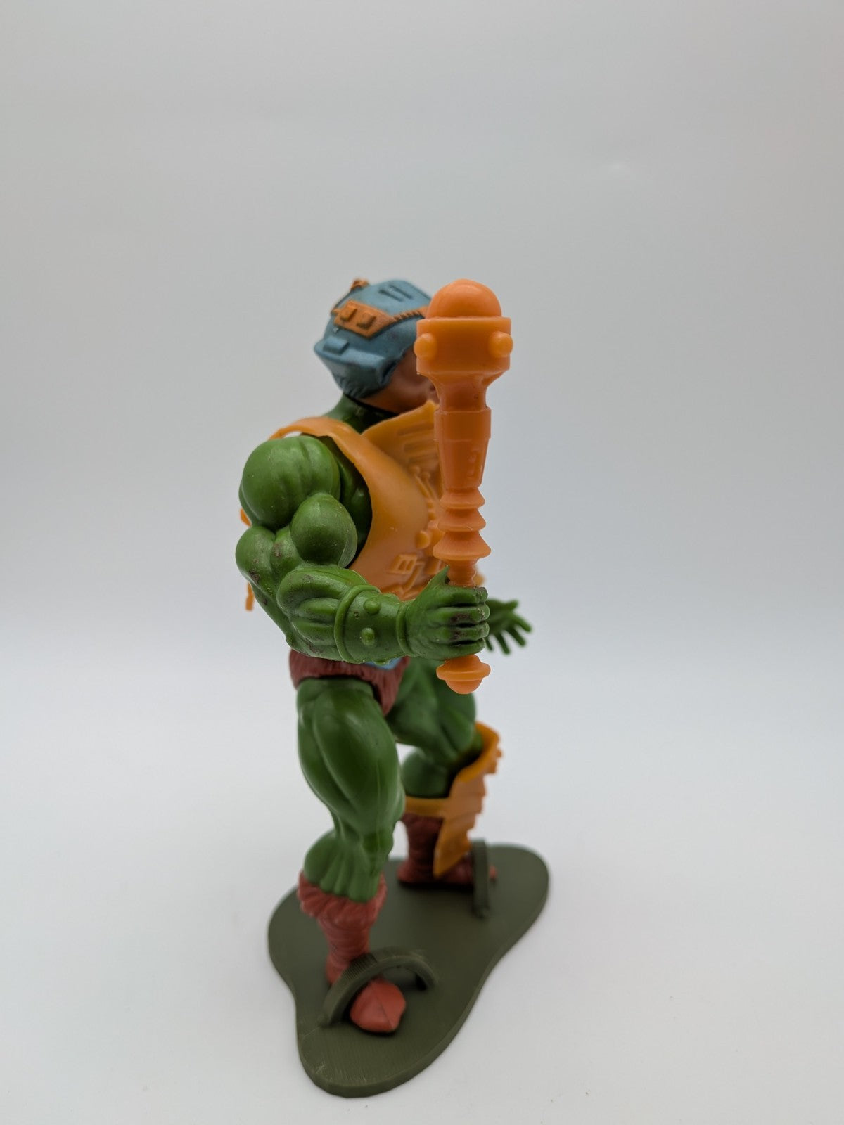 Mattel 1982 Masters of the Universe Man-At-Arms Red Dot Variant - Complete 