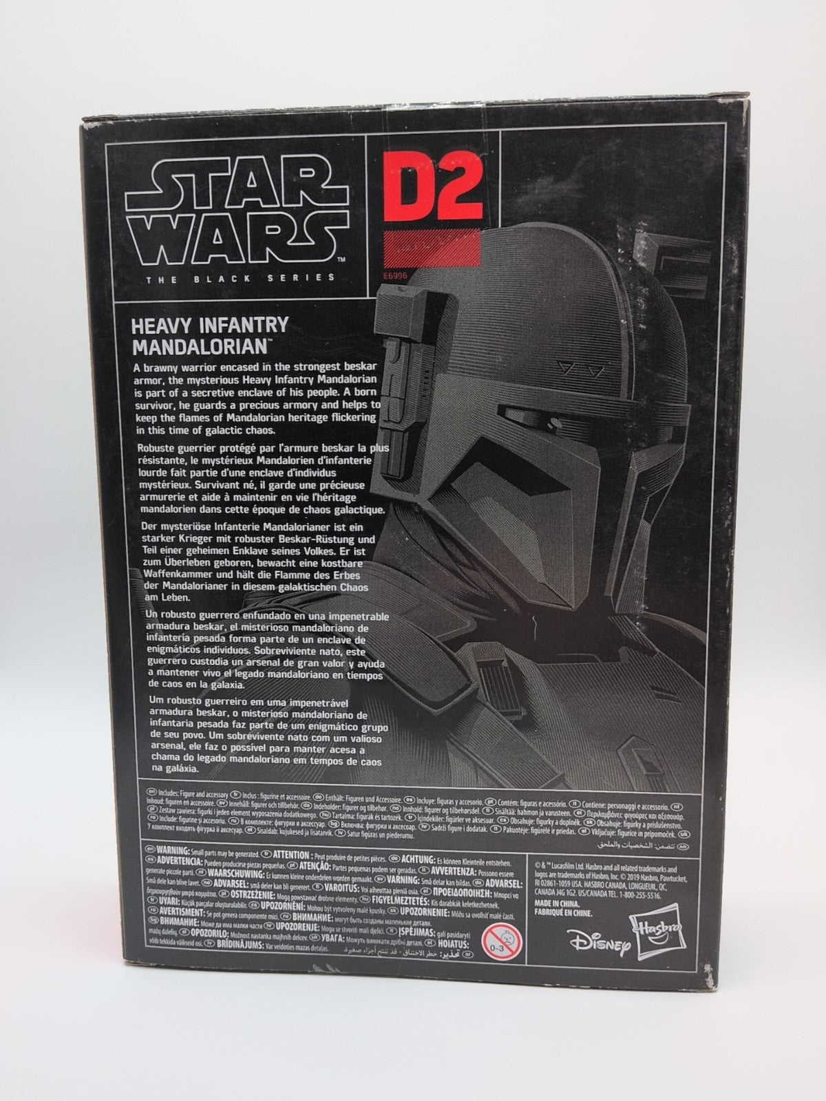 Hasbro 2019 Star Wars The Black Series Heavy Infantry Mandalorian Action Figure