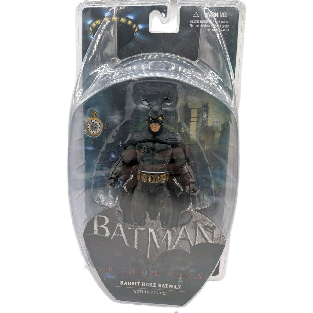 DC Collectibles 2014 Batman: Arkham City Rabbit Hole Batman Action Figure 