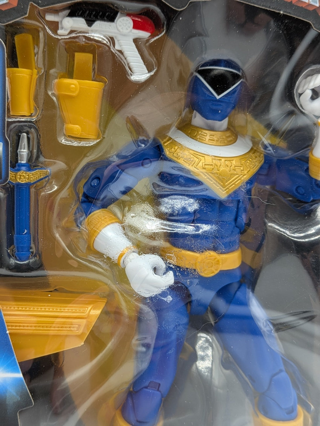 Bandai 2016 Power Rangers Legacy Collection Power Rangers Zeo Blue Ranger