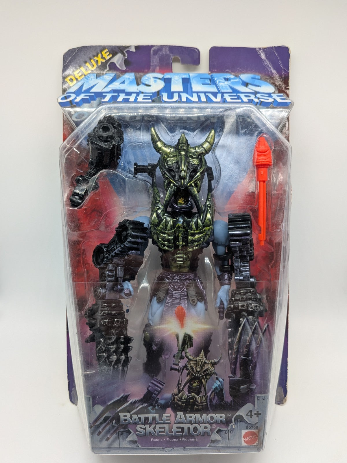 Mattel 2003 Masters of the Universe Deluxe Battle Armor Skeletor Action Figure 