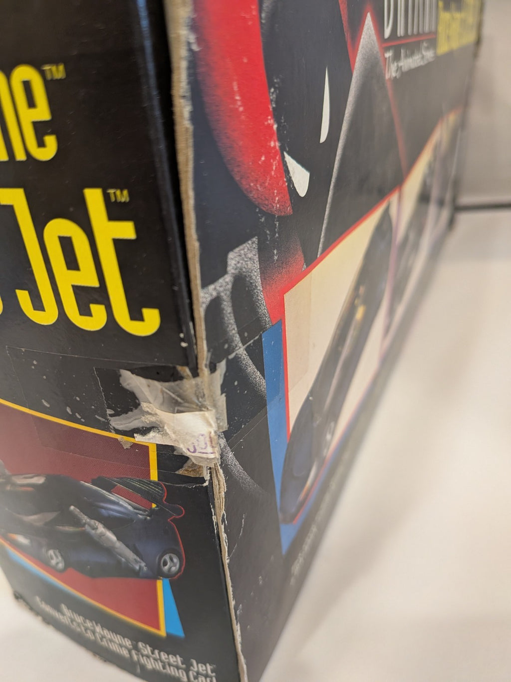 Kenner 1993 Batman Animated Bruce Wayne Street Jet Includes Bruce Wayne Figure